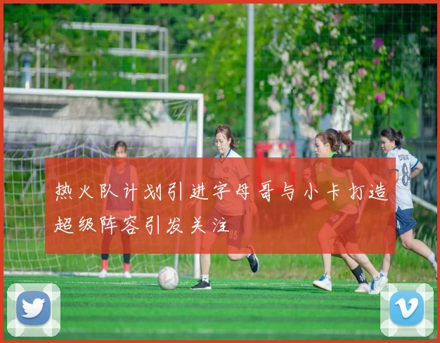 热火队计划引进字母哥与小卡打造超级阵容引发关注